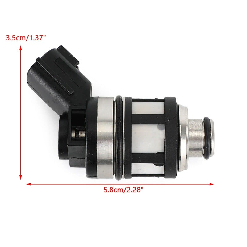 IXGKHC مجموعة IXGKHC من 6 قطع من حقن الوقود JS23-1 16600-38Y10 تناسب 1996 1997 1998 1999 2000 2001 2002 2003 2004 بديل لنيسان فرونتير باثفايندر إكستيرا 3.3 لتر - Image 4